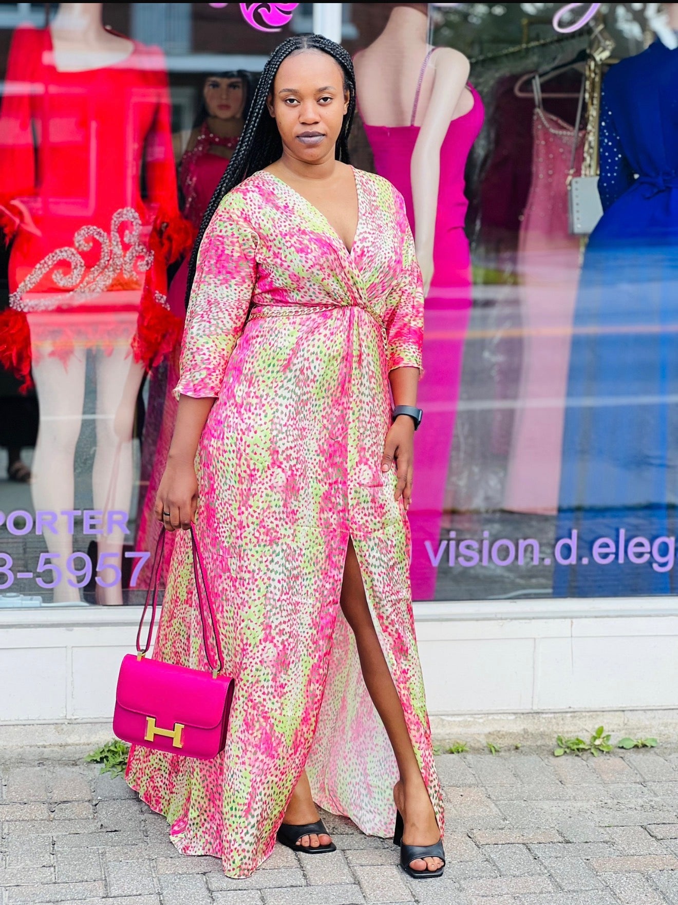 Robe Longue Fluide – Élégance Colorée & Confort Absolu 🌺